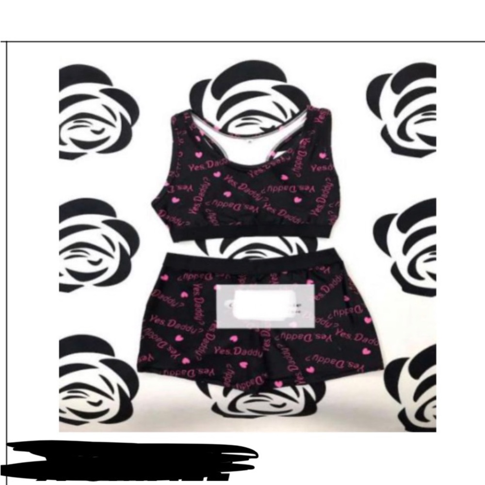 YES DADDY 2 PIECE PJ SET